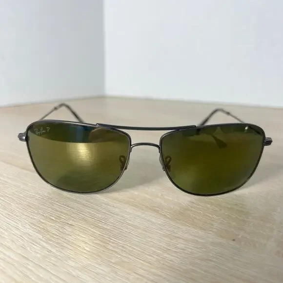 Ray-Ban Chromance RB3543 029/6O Sunglasses Gunmetal Polarized 59-16-140 READ - Picture 2 of 16